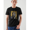 Tricou Salvador Dali într-o mască de bumbac